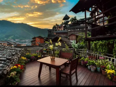 LotsRainInn.MountainDweIIing...XijiangQianhuMiaoViIIageMuseumBranch Hotels in 