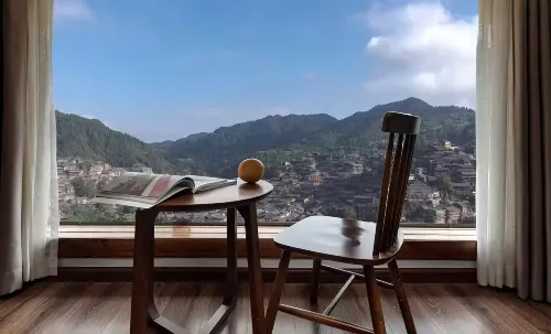 Mountain and Lodge · Flower Manor (Xijiang Qianhu Miao Village Observation Deck)