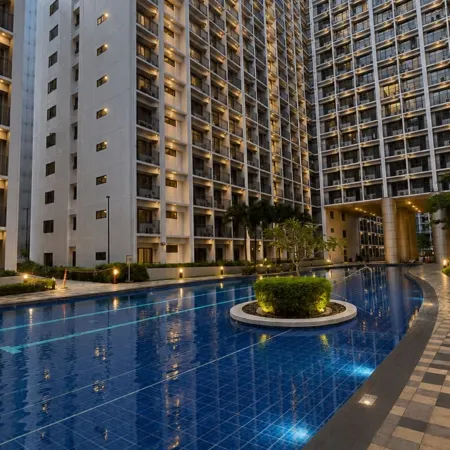 Cozy 1BR Pool View w/ Netflix | Shore 2 Pasay Near Mall of Asia