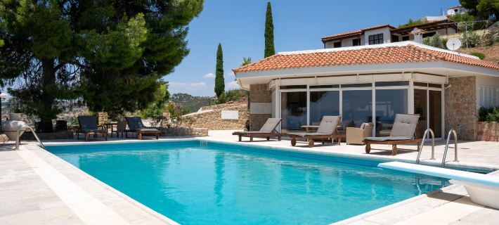 Villa Ariadne - Breathtaking view and relaxation Hotéis em Kranidi