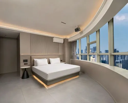 Miduo Light Luxury Hotel (Chuhe Han Street Subway Station Provincial Museum) Hotels near Han Street