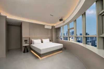 Miduo Light Luxury Hotel (Chuhe Han Street Subway Station Provincial Museum) Hotels in Chuhehan Street/East Lake/Hubei Provincial Museum