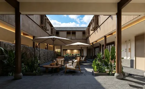Floral Hotel·Chenjiataimen Century-Old Ancient Residence Hotel (Shusheng  & Lu Xun Hometown Branch) - Private Pool
