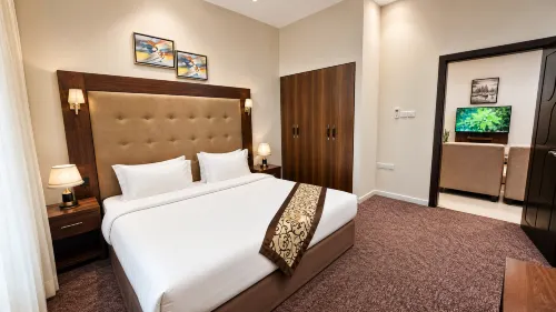 Dome Hotel Service Apartment Nuzha - baignoire