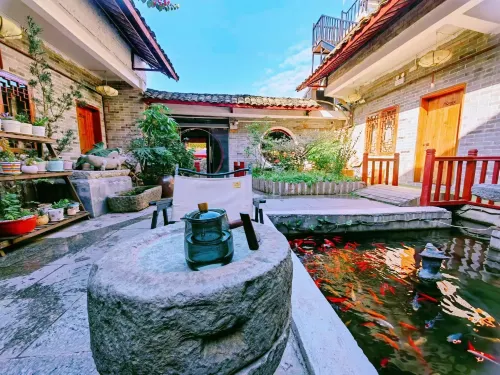 黃姚古鎮秋水一舍客棧 - 陽台