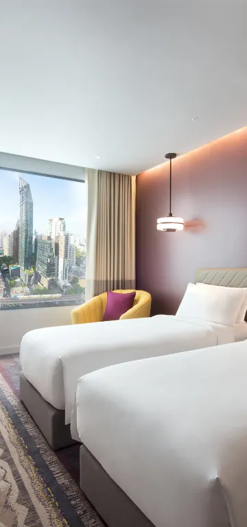 ห้องสุพีเรียร์พร้อมเตียงเดี่ยว 2 เตียง