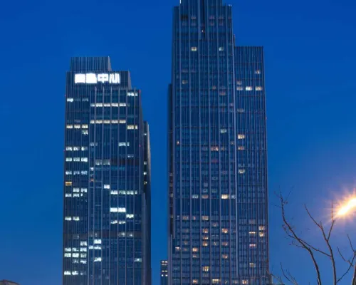 Beier Hotel (Qingdao May Fourth Square Vientiane City Branch) Hotel dekat Pantai Qingdao