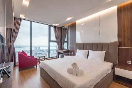 Suites Housing Vinhomes Metropolis Hanoi Отели рядом с достопримечательностью «Hanoi Sky Lotte Observation Deck»