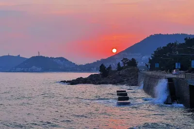 棲海一宿·伴山觀海輕奢度假美宿(青島嶗山風景區流清河沙灘店) 嶗山太清宮附近的飯店