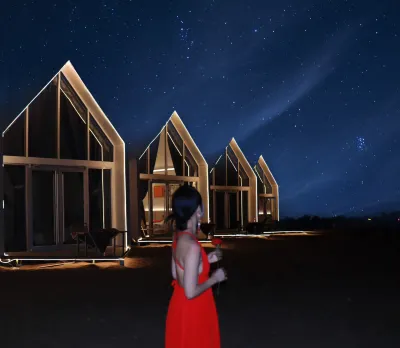 敦煌鳴沙野居星空酒店 鄰近敦煌明舟一景沙漠露營基地的酒店