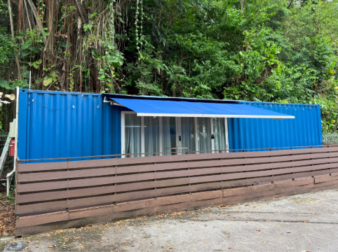 Shipping Container Hotel at Haw PAR Villa