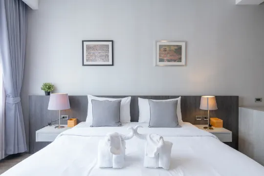 ห้องดีลักซ์ 4 ที่นอน