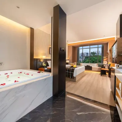 Yunbo Light House Hotel (Quanzhou Jinjiang Wudian City Airport) Hotel dekat Bandara Quanzhou Jinjiang
