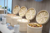 HanTing Hotel (Bozhou Mengcheng Mengdiehu Park) - فطور