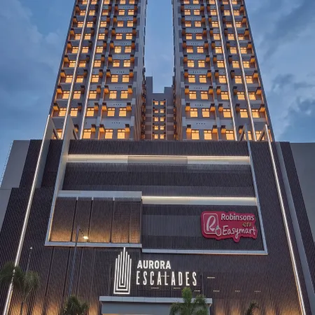 Home Me Suites at Aurora Escalades Cubao/Near LRT-2 Отели рядом с достопримечательностью «Павильон для мероприятий Elements at Centris»