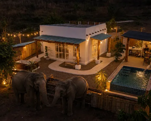 Elephant pool villa maetang chiangmai Hotels in Mae Taeng