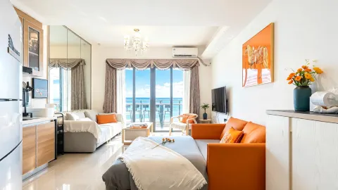 Tudou Seaview Hotel Apartment (Haihua Island Lanwan Branch) in Danzhou