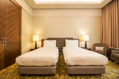 エリートツインルーム ミラマーガーデン台北の写真