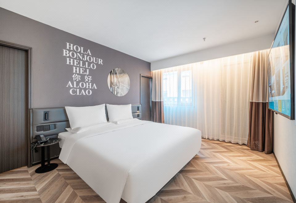 [Ni Hao 호텔 근처 카슈가르 고대 도시의 아름다운 풍경]