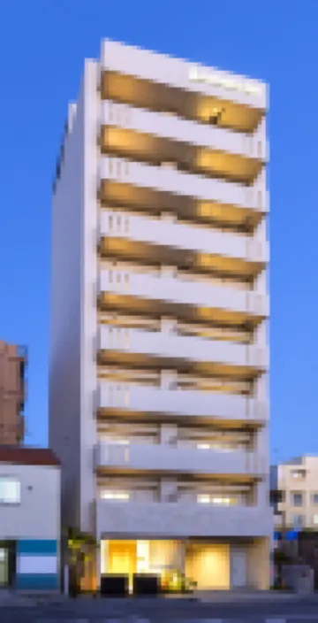 那霸國際通東部ALPHABED旅館 鄰近與儀公園的酒店