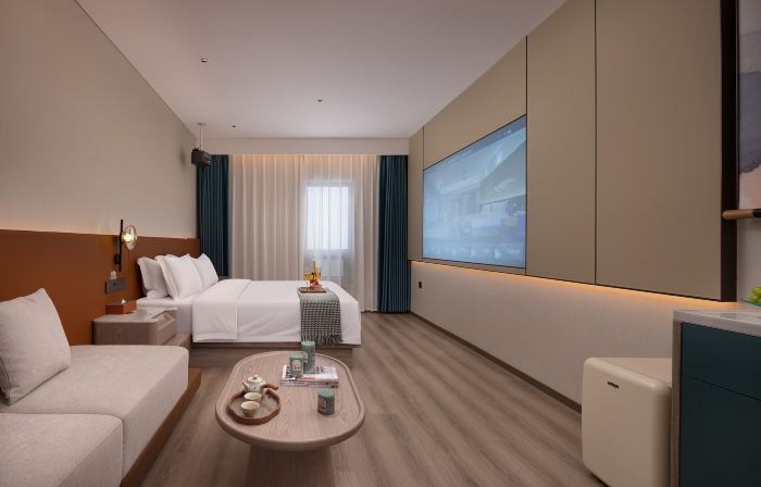 Moli Moon Bay Business Hotel (Wenfeng Park in downtown Fuyang)