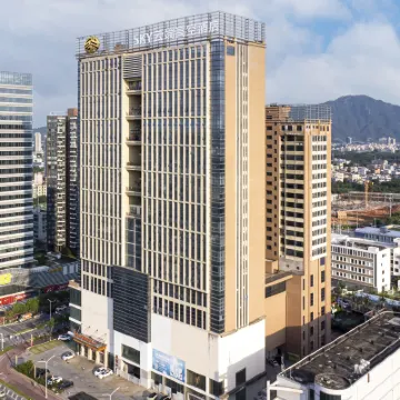 SKY·雲端高空ホテル（唐家灣寶龍城市廣場） 会同村周辺のホテル