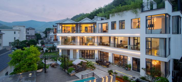 Mochi Moganshan Garden Hot Spring Resort & B&B Hotel di Deqing
