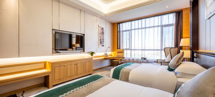 Wuwei Huangjia International Hotel Hotele w: Wuwei