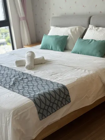 Seaview 2B2R 6pax Condo Forest City C5-2404 Отели в г. Gelang Patah