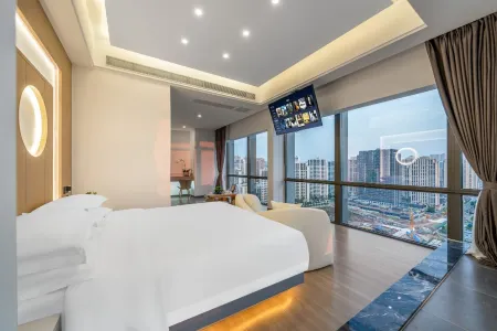 Xingchenli Smart Cinema Hotel (Zhongxian Sugong Garden Store) Отели рядом с достопримечательностью «Zhongzhou Old Street»