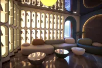 Haocai Muju Hotel (Mudanjiang High-speed Railway Station Beishan Park)