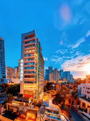 Guiyang Seven Garden - Spring Hotel (Fountain Metro Station Taiping Road Netflix Street Shop) Hotel a 