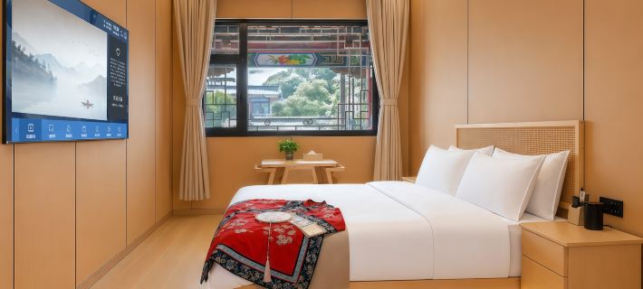 Lucky Hotel Hotéis em Condado de Lingshi