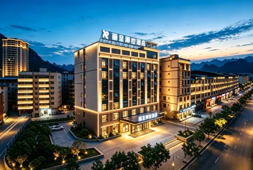 Hechi Rezen Trend Hotel (Jinchengjiang Station Baima Pedestrian Street Branch) - parking