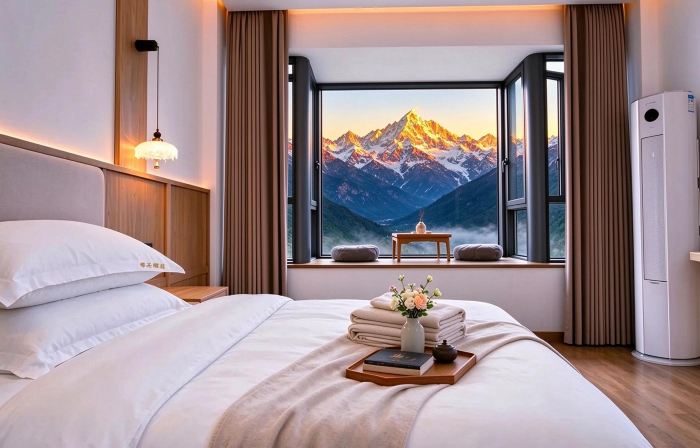 Qiyun Yayuan Garden Homestay (Moxi Town Hailuogou Glacier Forest Park Visitor Center)