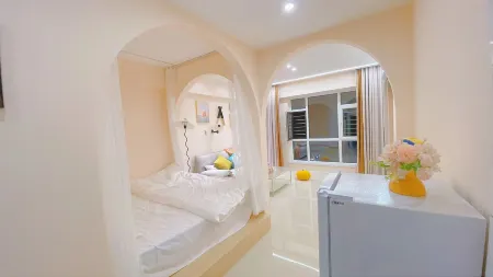 Daqing Shengji Homestay (Wanda Branch) Отели рядом с достопримечательностью «Daqing Normal University»