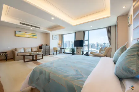 Zhuhai L Hotel （Gongbei Port High-speed Railway Station） Отели рядом со станцией Zhuhai Railway Station