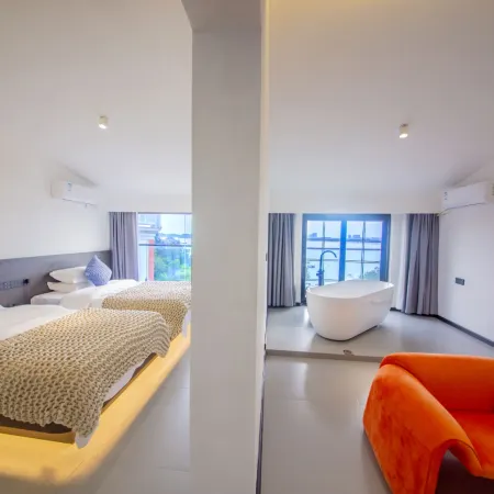 Meizhou Island • Star EARTHGAZE • STARSPANNG | 180-Degree Scenic Apartment (Mazu Ancestral Temple)