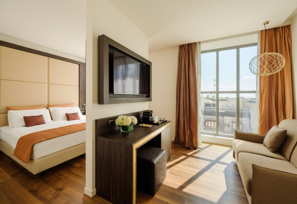 호텔 데이 카발리에리의 야외 테라스