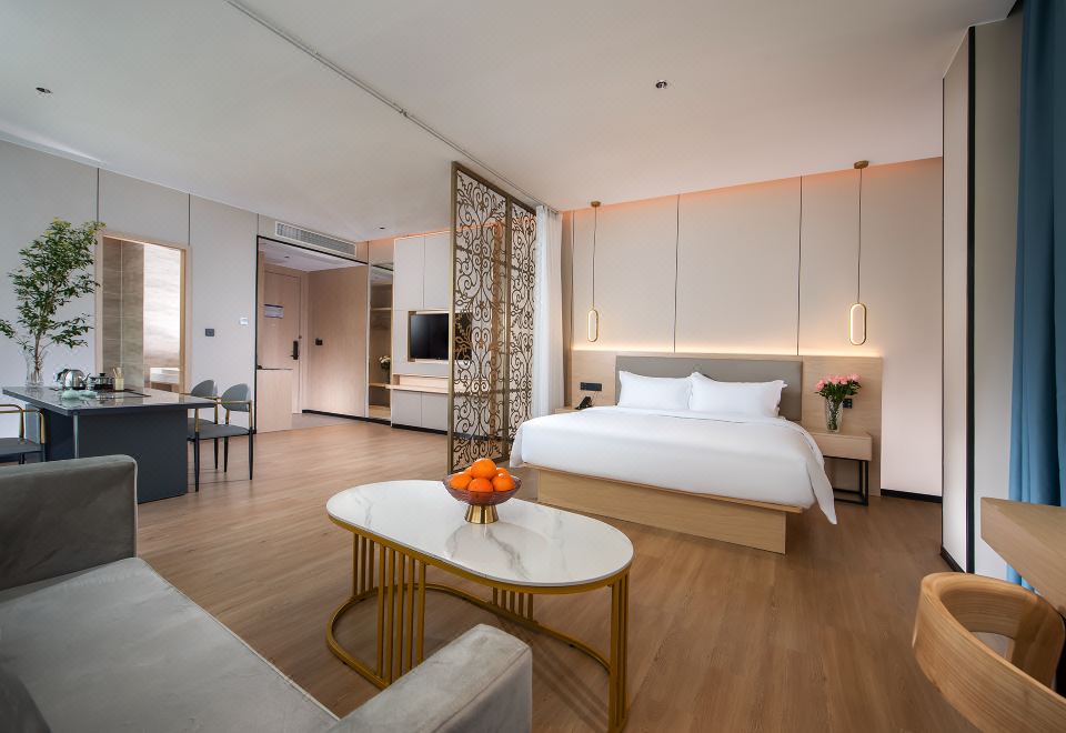 선전 핑산 지역의 도시 전경