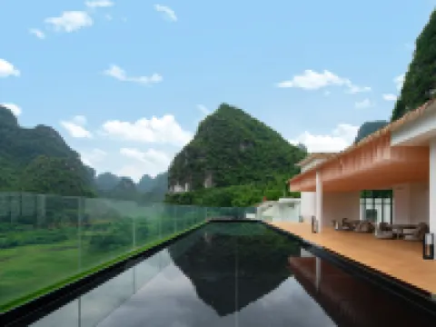 Miao Zai Shan Ye resort hotel (Yangshuo Yulong River Qian Gu Qing Branch) Hotéis em Condado de Yangshuo