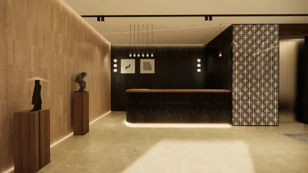 From · Y Translation Heju Hotel (Puhang Road Subway Station Branch) Отели рядом с достопримечательностью «Auxiliary Wharf of Shuitou International Rock City»