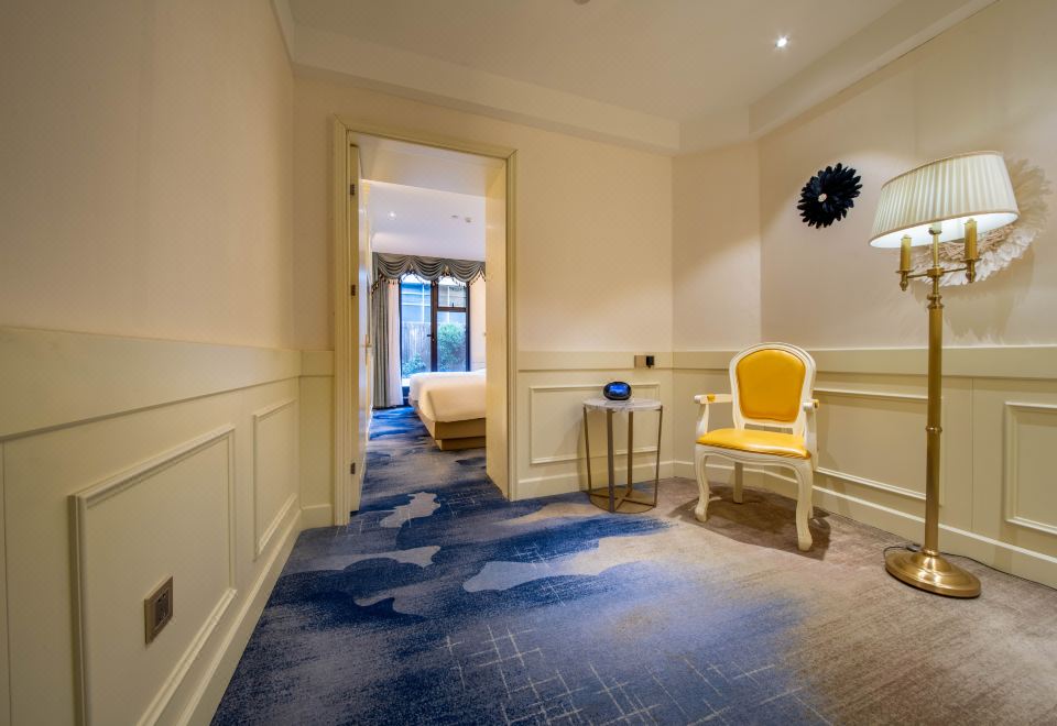 모던하고 깔끔한 호텔 로비