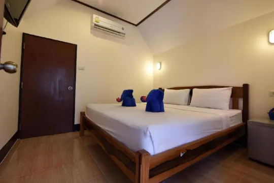 บังกะโลพร้อมเครื่องปรับอากาศ