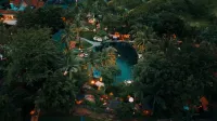 Xishuangbanna Peacock Valley Hot Spring VILLA Resort Отели в г. 