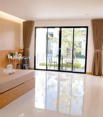 M: เตียงเดี่ยว ไม่มีอ่าง