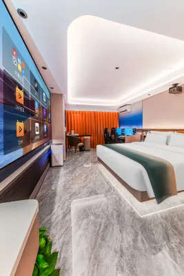 Ye Yuchen E-sports Movie Hotel (Baoding Wanbo Plaza) 허베이 농업대학 주변 호텔