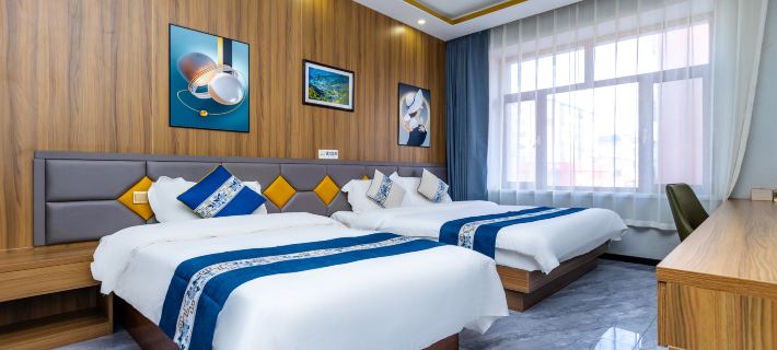 Yunduo Business Hotel on the bank of Aihui River Hotel a Heihe