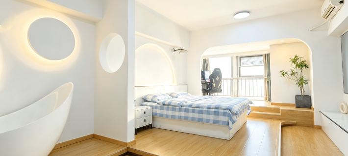Kawen E-sports Homestay (Langfang High-speed Railway Station Wanda Plaza) Langfang otelleri