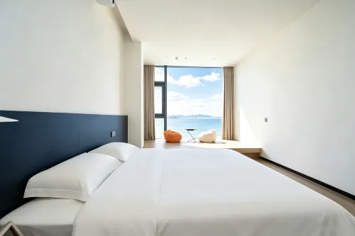 LANY 枕海聽瀾·雲境一線海景設計師美宿（威海站韓樂坊店） - 沙灘